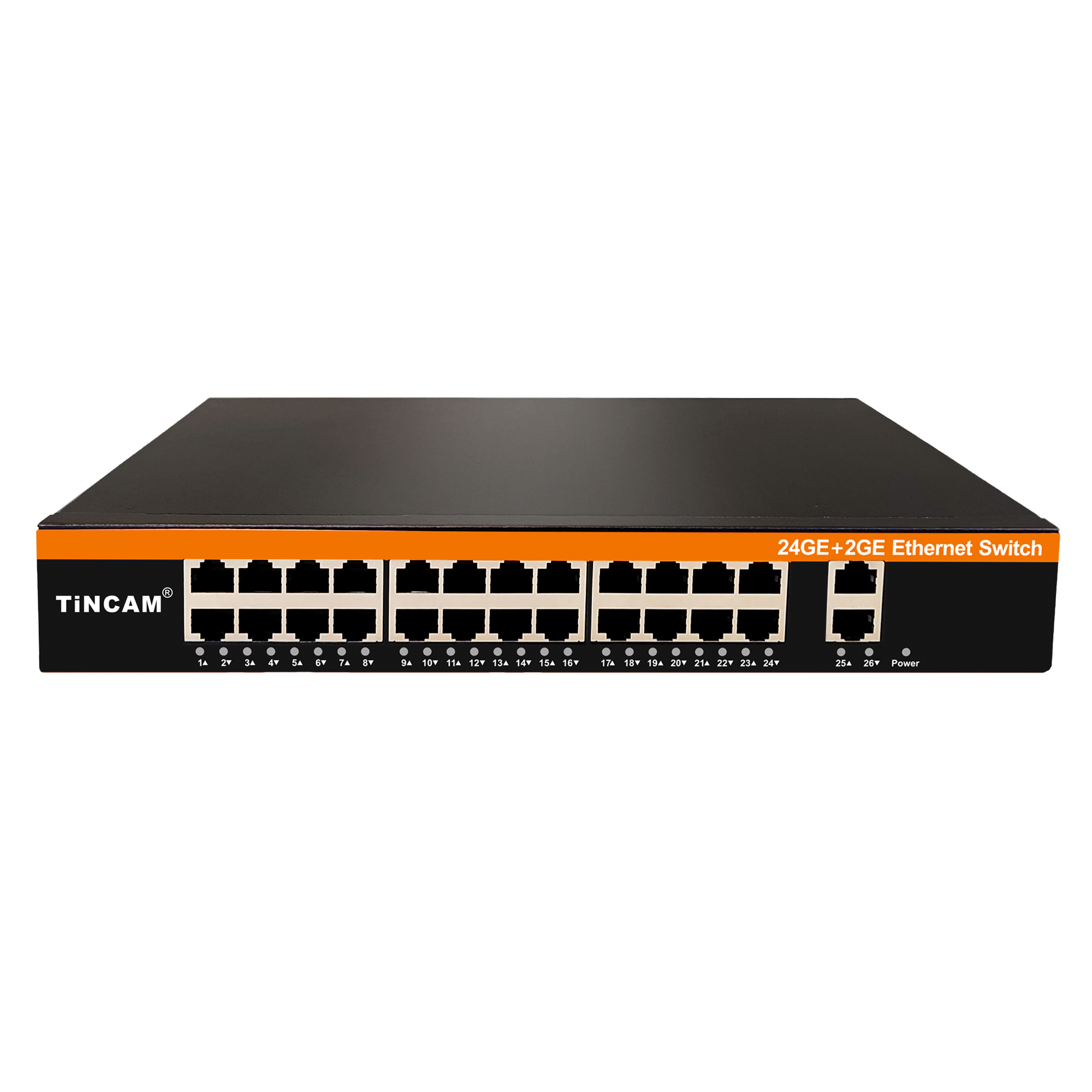 10/100/1000M 24口以太网交换机 桌面式